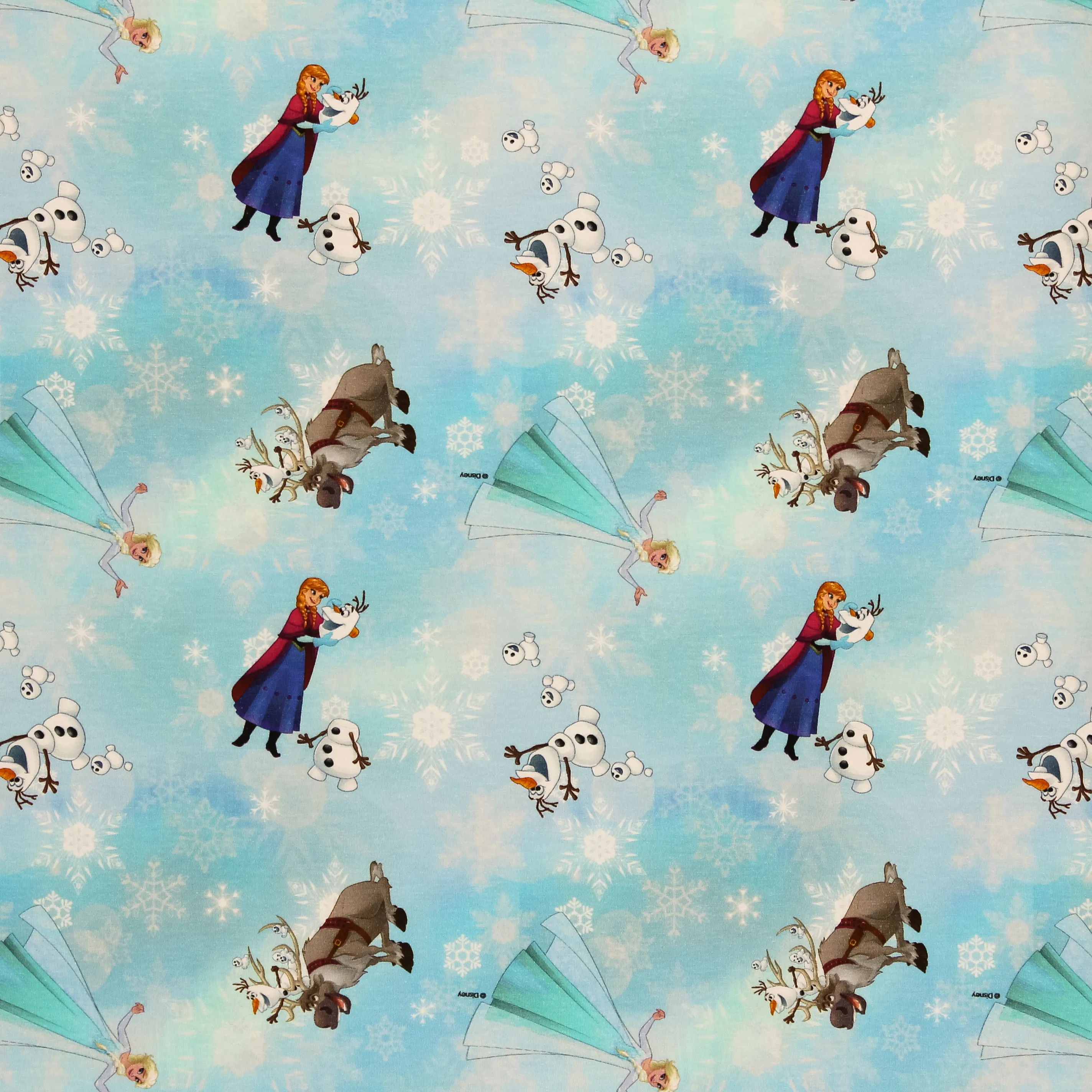 Tricot lichtblauw Elsa van Frozen   - ©Disney, Little Darling